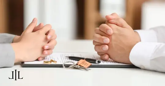 couple going through divorce